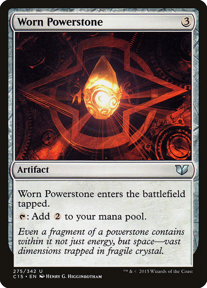 Worn Powerstone [Commander 2015] | Good Games Modbury