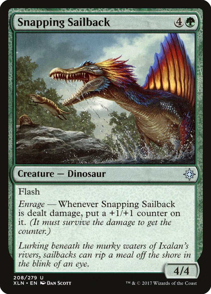 Snapping Sailback [Ixalan] | Good Games Modbury