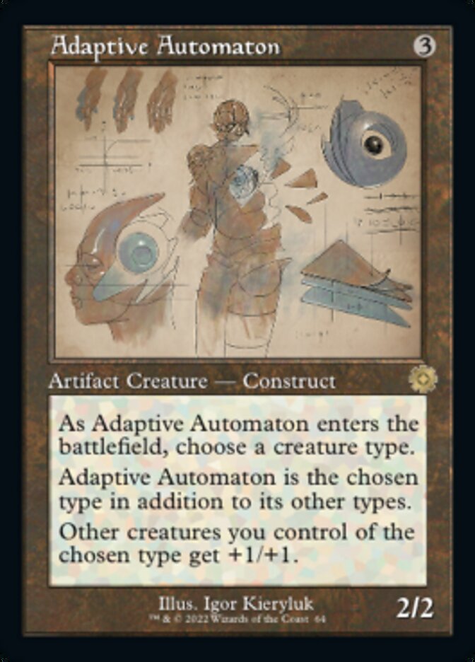 Adaptive Automaton (Retro Schematic) [The Brothers' War Retro Artifacts] | Good Games Modbury