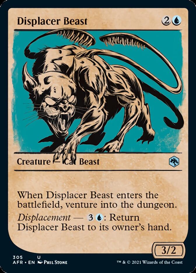 Displacer Beast (Showcase) [Dungeons & Dragons: Adventures in the Forgotten Realms] | Good Games Modbury
