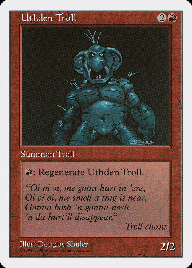 Uthden Troll [Anthologies] | Good Games Modbury