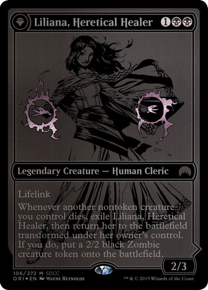 Liliana, Heretical Healer // Liliana, Defiant Necromancer [San Diego Comic-Con 2015] | Good Games Modbury