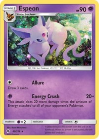 Espeon (89/214) (Cosmos Holo) (Blister Exclusive) [Sun & Moon: Lost Thunder] | Good Games Modbury