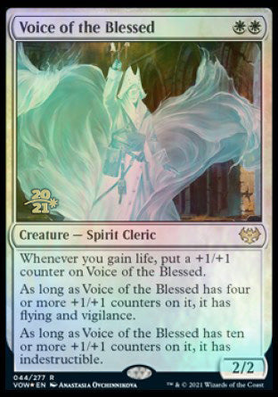 Voice of the Blessed [Innistrad: Crimson Vow Prerelease Promos] | Good Games Modbury