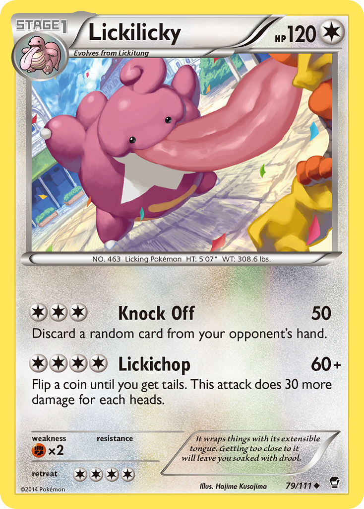 Lickilicky (79/111) [XY: Furious Fists] | Good Games Modbury