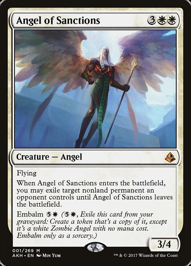 Angel of Sanctions [Amonkhet] | Good Games Modbury