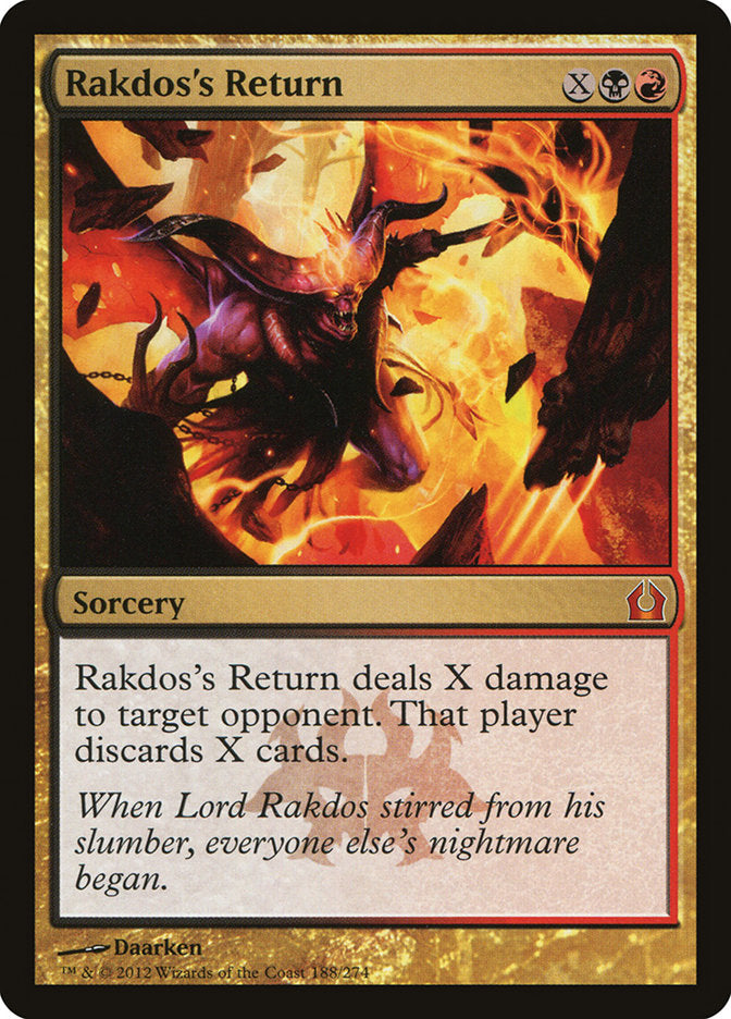 Rakdos's Return [Return to Ravnica] | Good Games Modbury