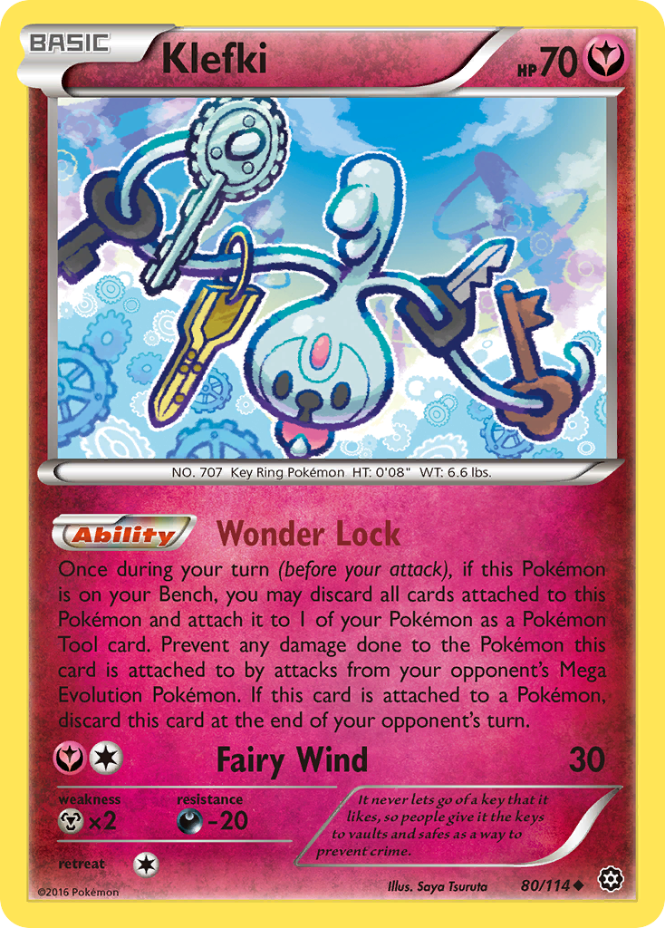 Klefki (80/114) [XY: Steam Siege] | Good Games Modbury