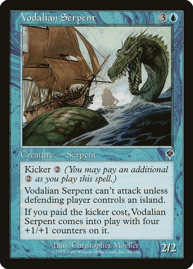 Vodalian Serpent [Invasion] | Good Games Modbury