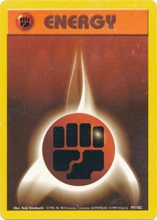Fighting Energy (97/102) [Base Set Unlimited] | Good Games Modbury