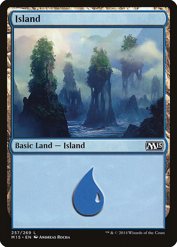 Island (257) [Magic 2015] | Good Games Modbury