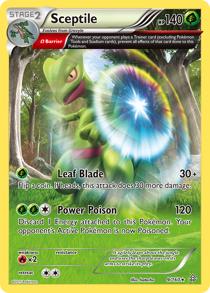 Sceptile (9/160) [XY: Primal Clash] | Good Games Modbury