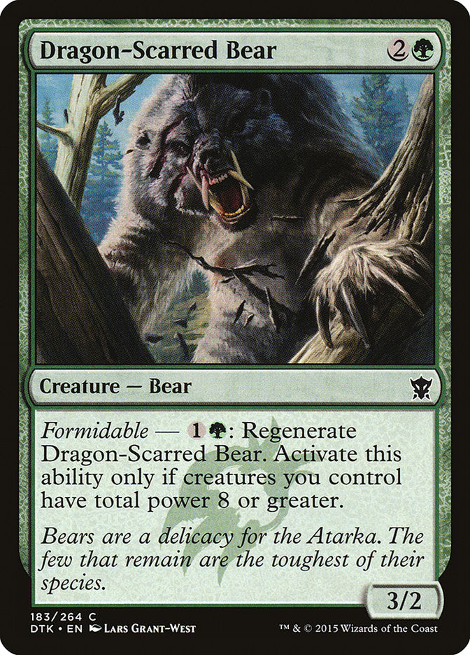 Dragon-Scarred Bear [Dragons of Tarkir] | Good Games Modbury