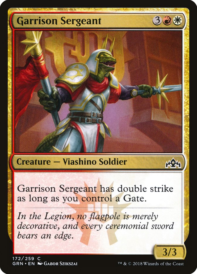 Garrison Sergeant [Guilds of Ravnica] | Good Games Modbury