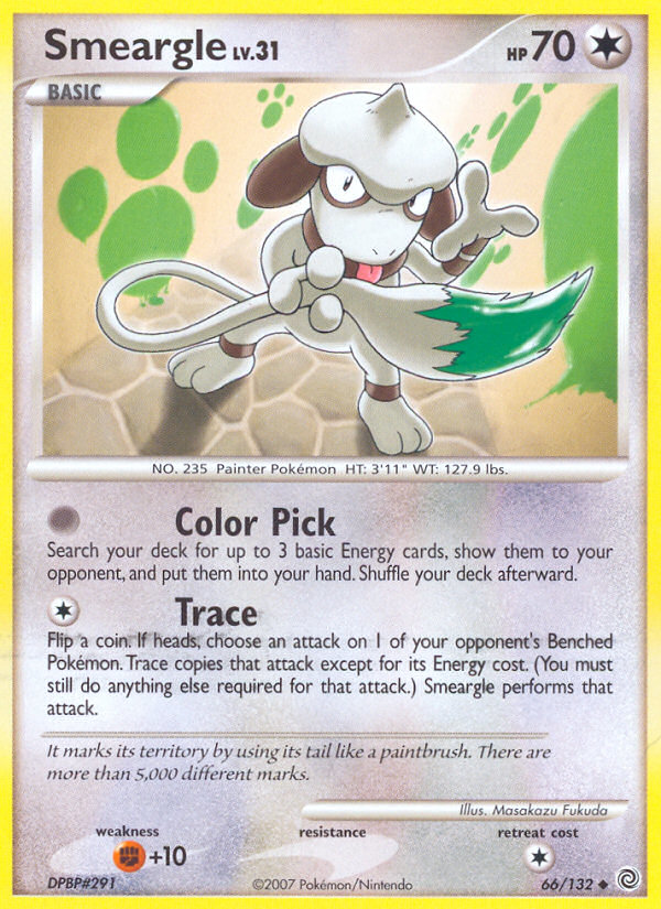 Smeargle (66/132) [Diamond & Pearl: Secret Wonders] | Good Games Modbury