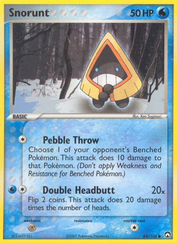 Snorunt (64/108) [EX: Power Keepers] | Good Games Modbury