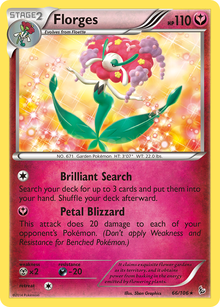 Florges (66/106) [XY: Flashfire] | Good Games Modbury