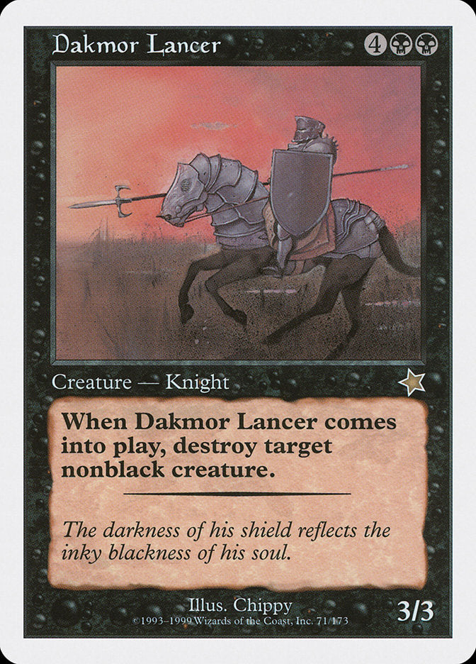 Dakmor Lancer [Starter 1999] | Good Games Modbury