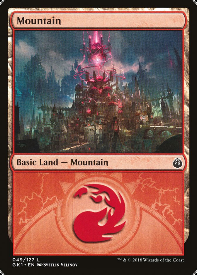 Mountain (49) [Guilds of Ravnica Guild Kit] | Good Games Modbury