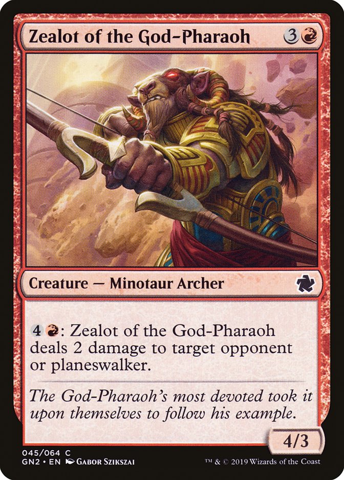Zealot of the God-Pharaoh [Game Night 2019] | Good Games Modbury