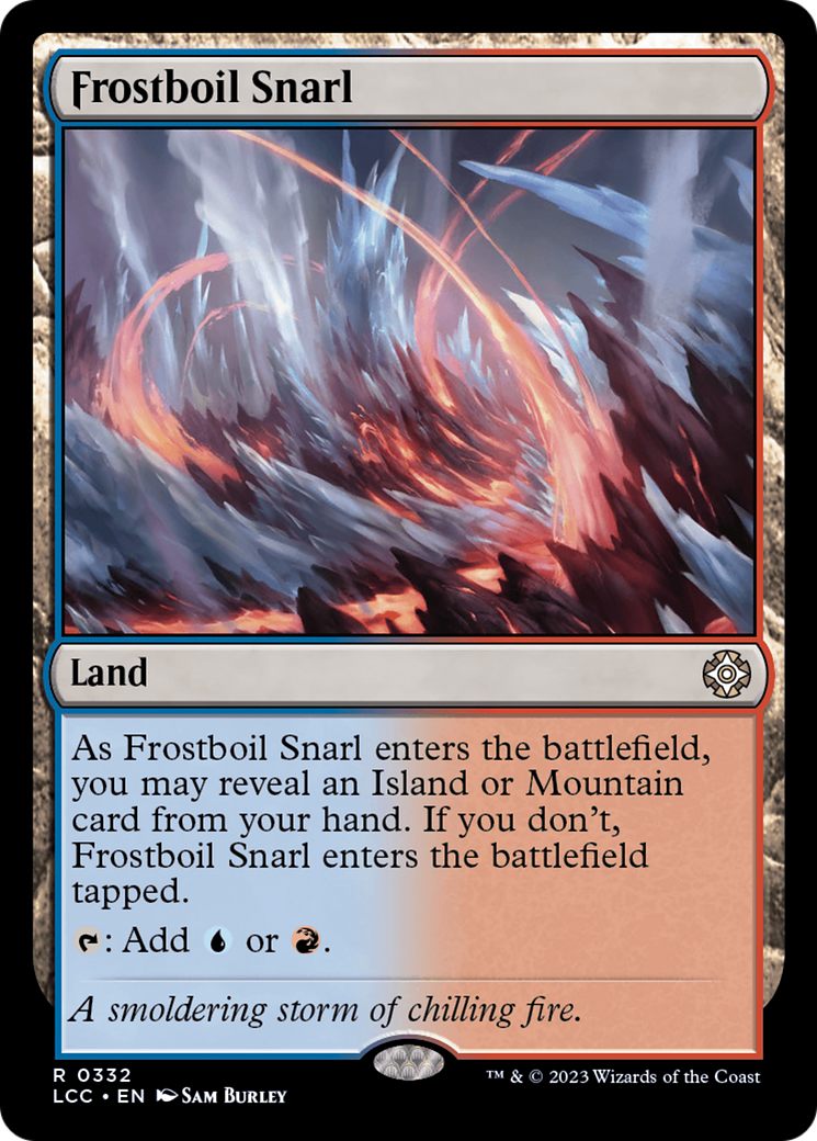 Frostboil Snarl [The Lost Caverns of Ixalan Commander] | Good Games Modbury