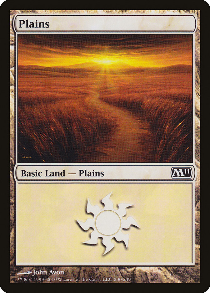 Plains (230) [Magic 2011] | Good Games Modbury