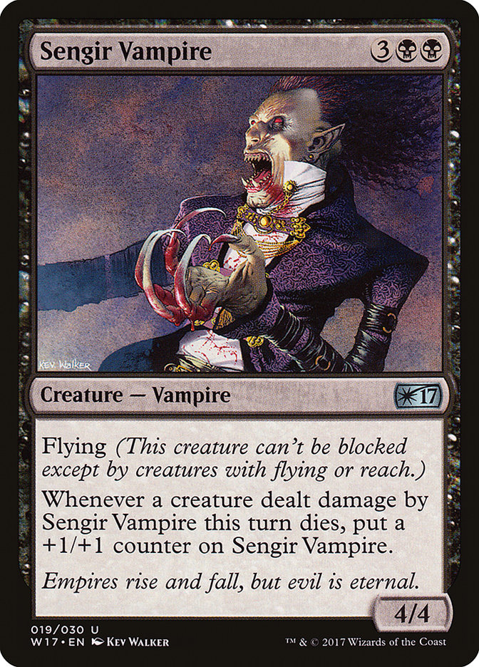 Sengir Vampire [Welcome Deck 2017] | Good Games Modbury