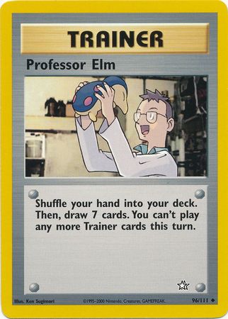 Professor Elm (96/111) [Neo Genesis Unlimited] | Good Games Modbury