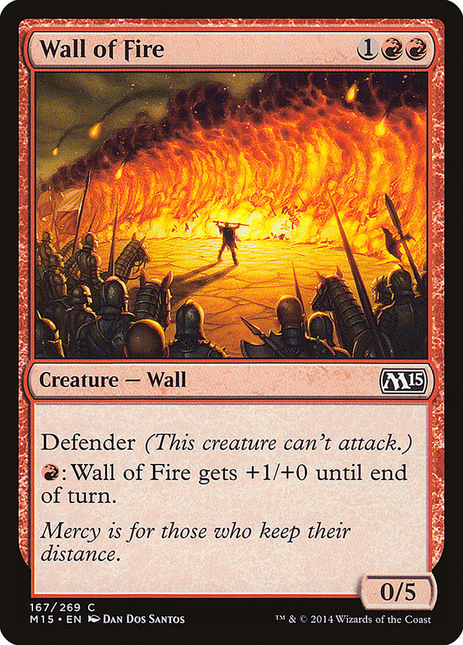 Wall of Fire [Magic 2015] | Good Games Modbury