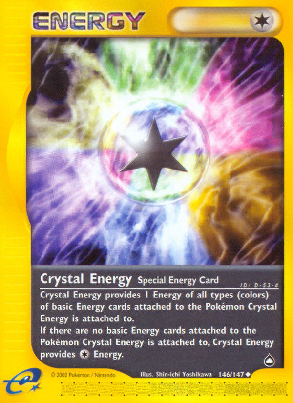 Crystal Energy (146/147) [Aquapolis] | Good Games Modbury