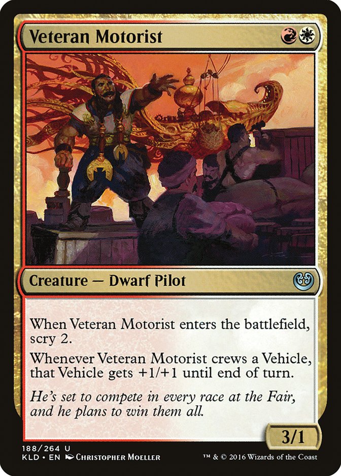 Veteran Motorist [Kaladesh] | Good Games Modbury