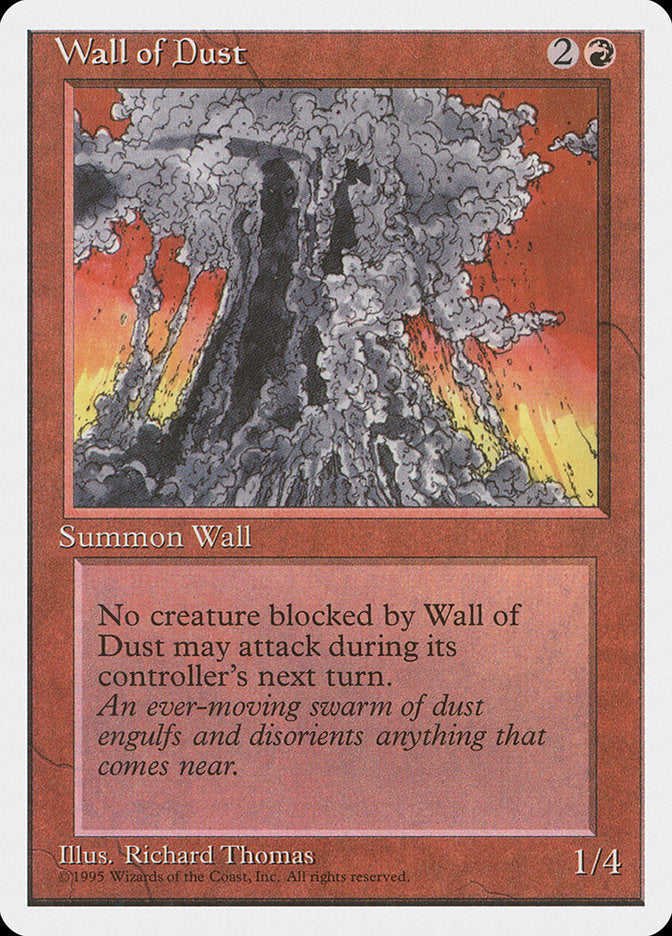 Wall of Dust [Fourth Edition] | Good Games Modbury