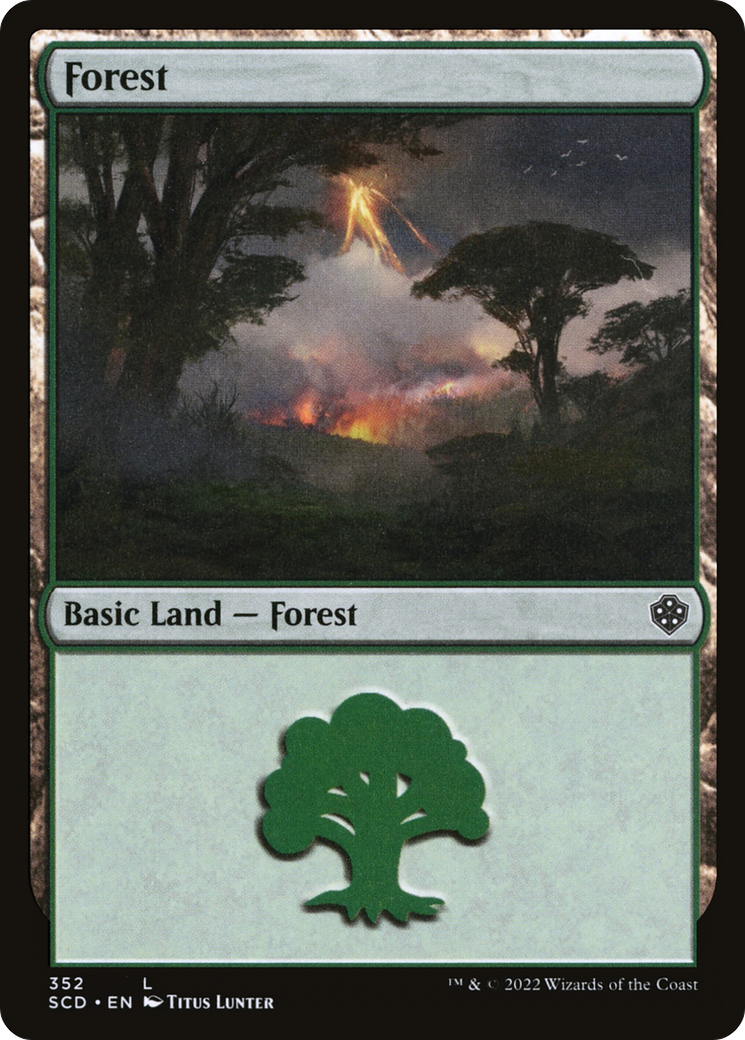 Forest (352) [Starter Commander Decks] | Good Games Modbury