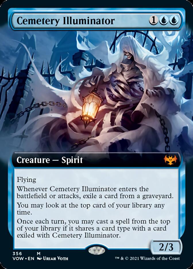 Cemetery Illuminator (Extended Art) [Innistrad: Crimson Vow] | Good Games Modbury