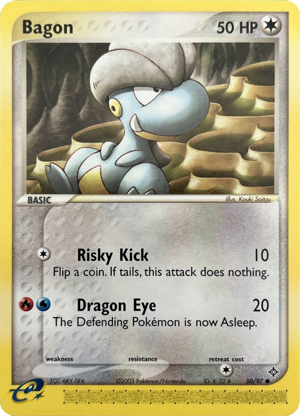 Bagon (50/97) (Nintendo Promos) [EX: Dragon] | Good Games Modbury