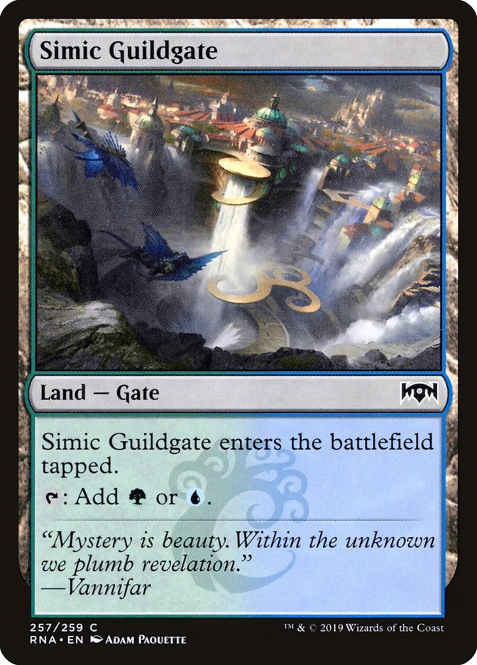 Simic Guildgate (257/259) [Ravnica Allegiance] | Good Games Modbury