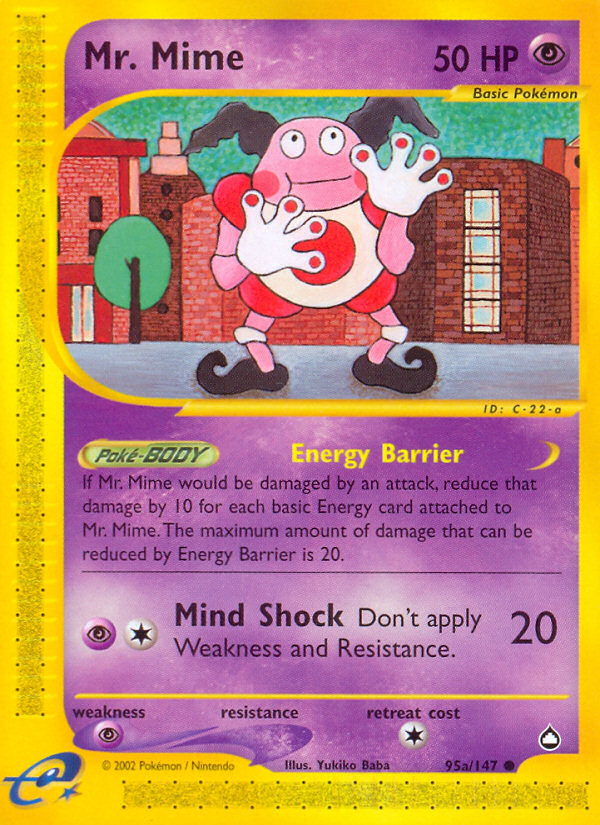 Mr. Mime (95a/147) [Aquapolis] | Good Games Modbury