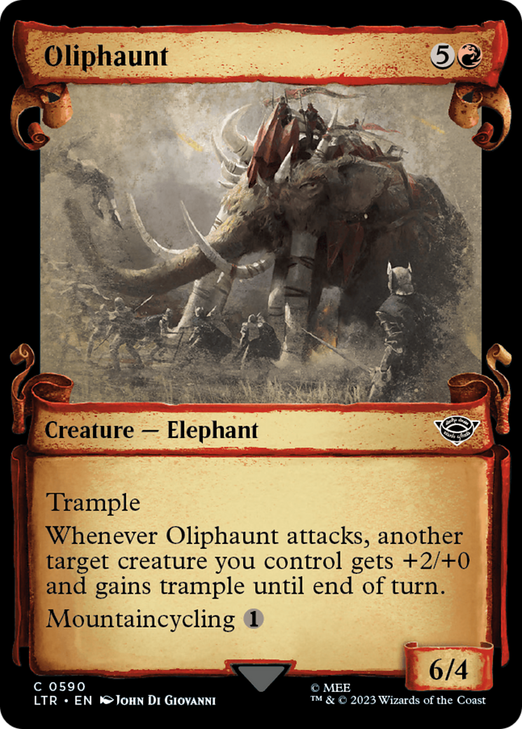 Oliphaunt [The Lord of the Rings: Tales of Middle-Earth Showcase Scrolls] | Good Games Modbury