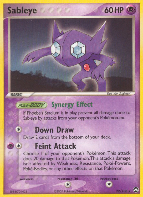 Sableye (22/108) [EX: Power Keepers] | Good Games Modbury