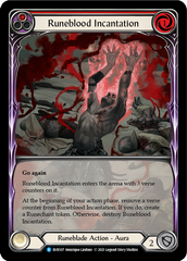 Runeblood Incantation (Red) [EVR107] (Everfest)  1st Edition Extended Art Rainbow Foil | Good Games Modbury