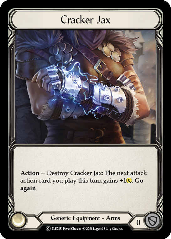 Cracker Jax [U-ELE235] (Tales of Aria Unlimited)  Unlimited Rainbow Foil | Good Games Modbury