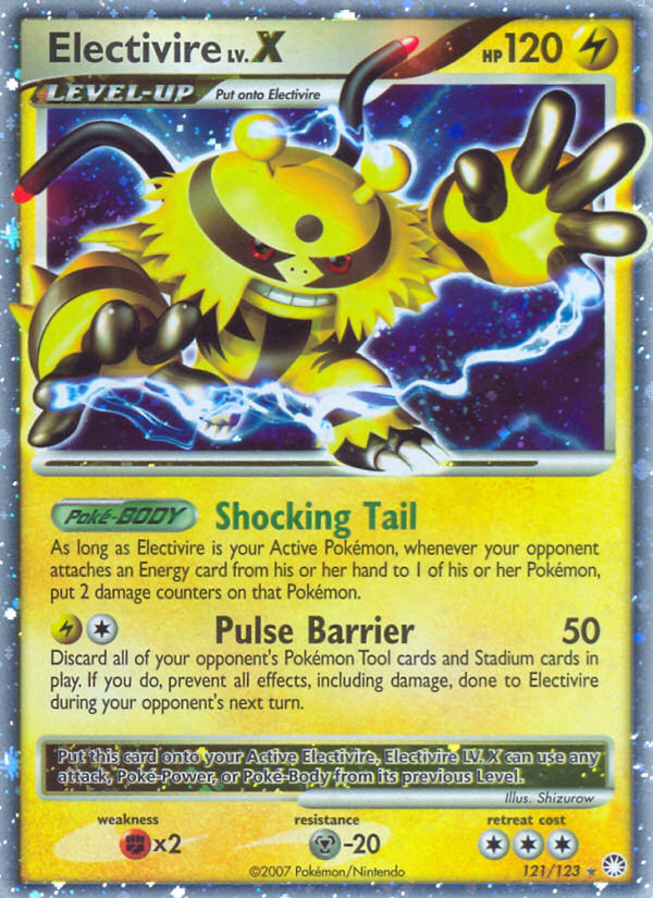 Electivire LV.X (121/123) [Diamond & Pearl: Mysterious Treasures] | Good Games Modbury