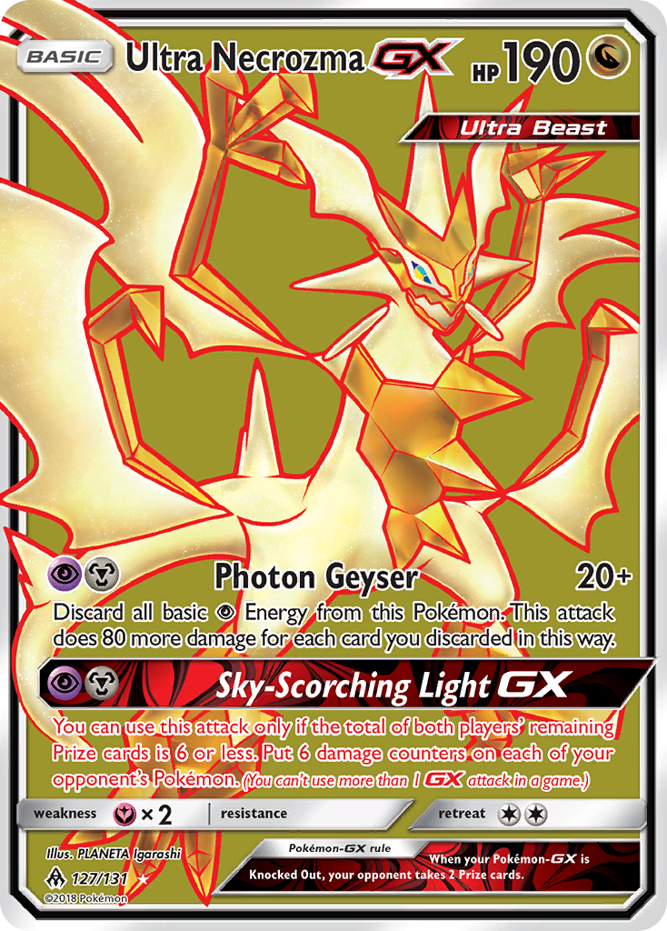 Ultra Necrozma GX (127/131) [Sun & Moon: Forbidden Light] | Good Games Modbury