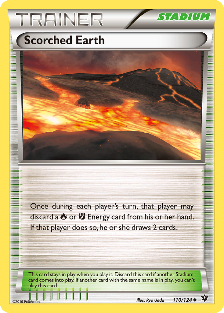 Scorched Earth (110/124) [XY: Fates Collide] | Good Games Modbury