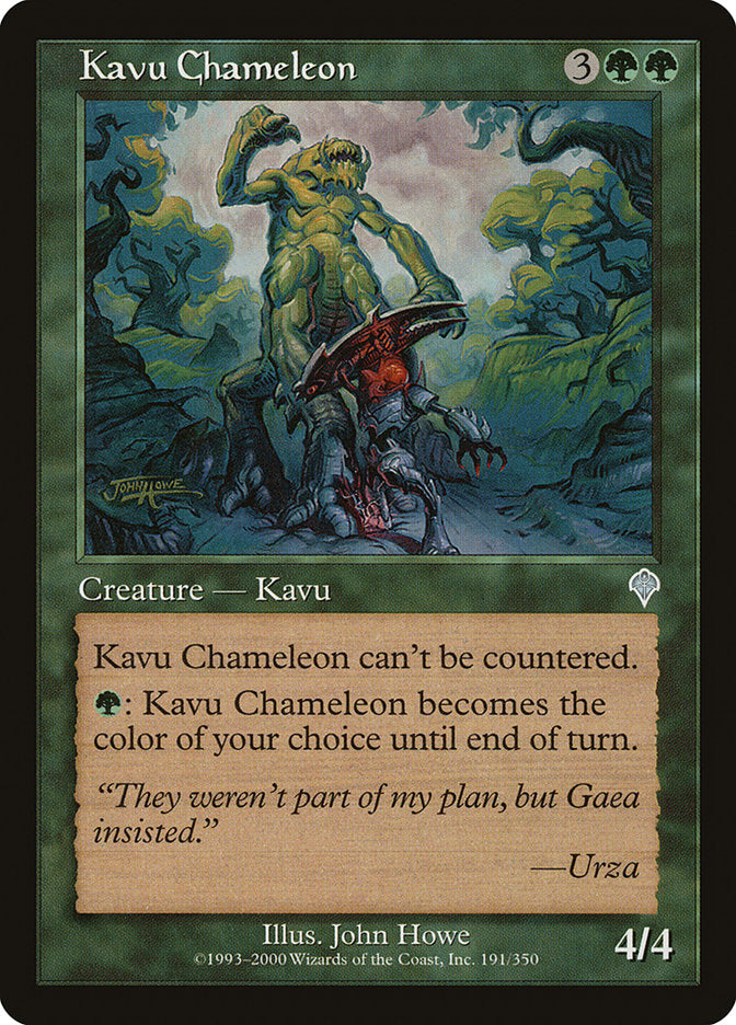 Kavu Chameleon [Invasion] | Good Games Modbury