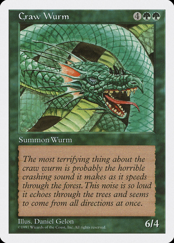 Craw Wurm [Fifth Edition] | Good Games Modbury