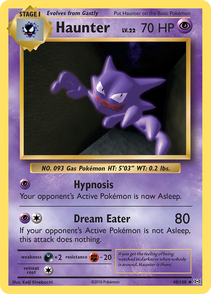 Haunter (48/108) [XY: Evolutions] | Good Games Modbury