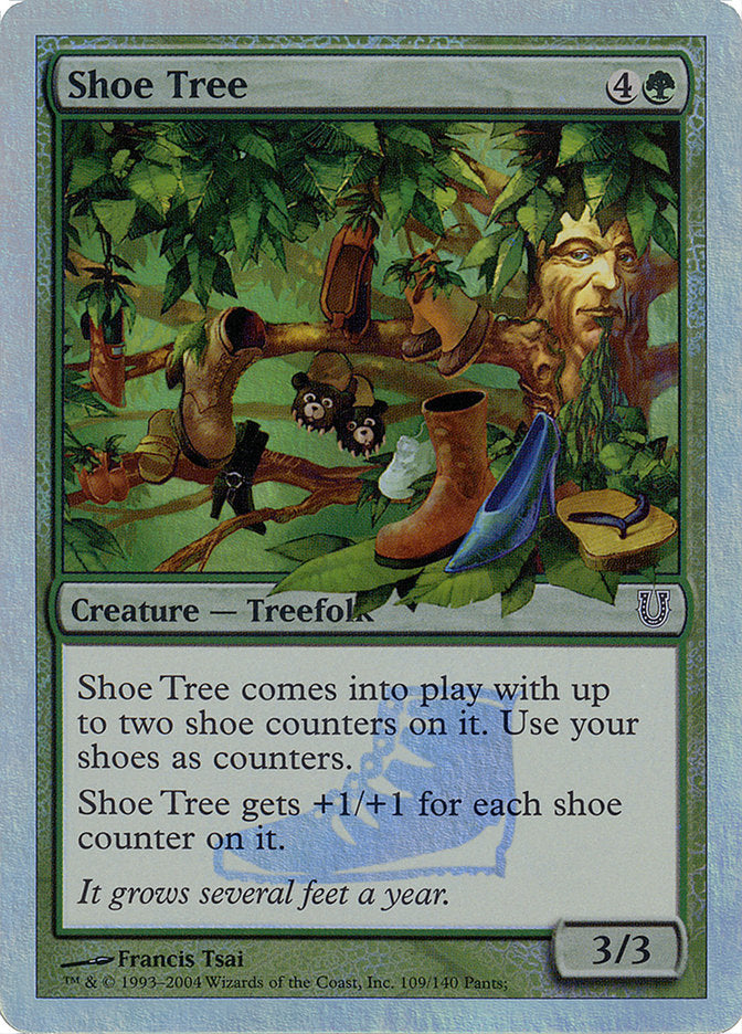 Shoe Tree (Alternate Foil) [Unhinged] | Good Games Modbury