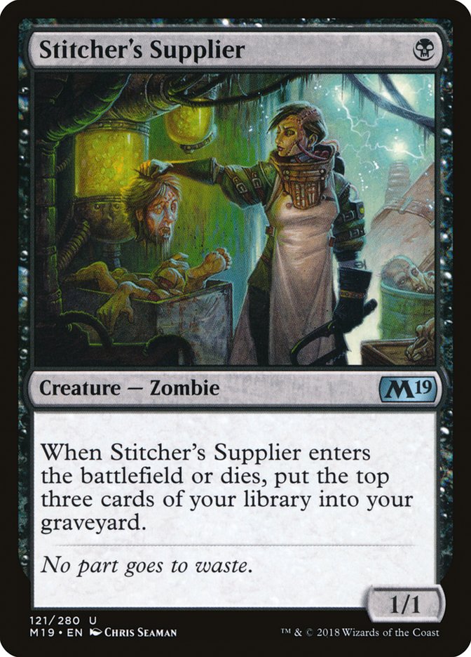 Stitcher's Supplier [Core Set 2019] | Good Games Modbury