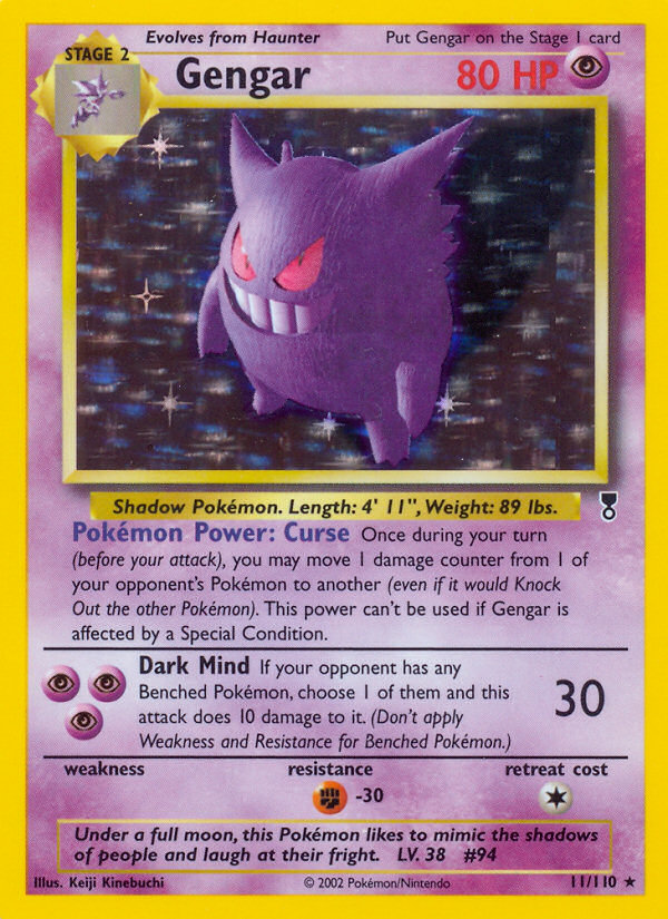 Gengar (11/110) [Legendary Collection] | Good Games Modbury